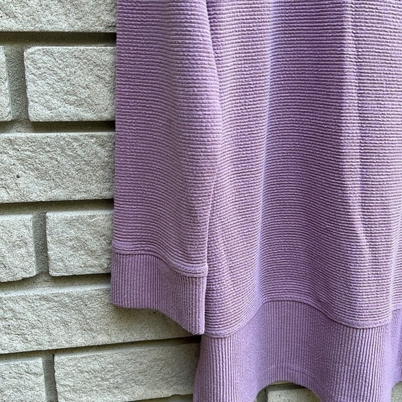 Northern Reflections Mock Neck Ribbed Long Sleeve Top (Longer Length) - Picture 4 of 9